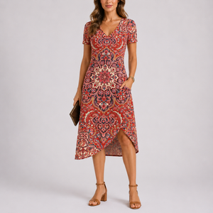 Women's Comfortable Maxi Dress | Casual Summer Dress | V-Neck