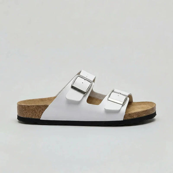 Unisex Double-Strap Sandals | Adjustable Buckle Comfort