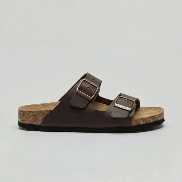Unisex Double-Strap Sandals | Adjustable Buckle Comfort