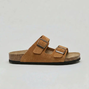 Unisex Double-Strap Sandals | Adjustable Buckle Comfort