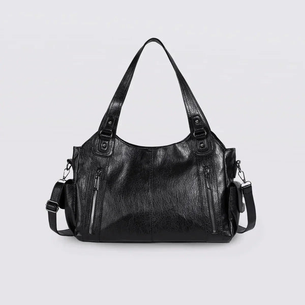 Timeless Everyday Tote – Elegant Spacious Shoulder Bag in Soft Vegan Leather